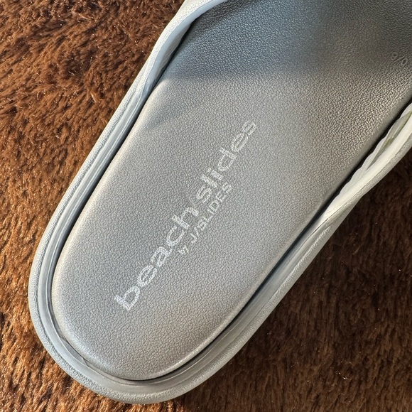 J SLIDE SQUISH BEACH SLIDE GREY EVA VERY COMFORTABLE Size 8 and 10 New in box - Picture 4 of 6